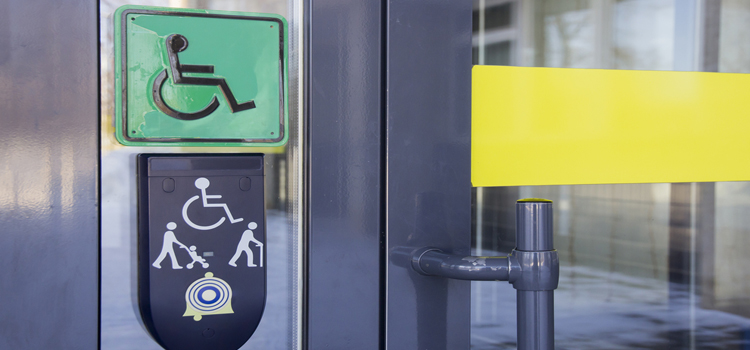 automatic handicap door opener in Los Altos