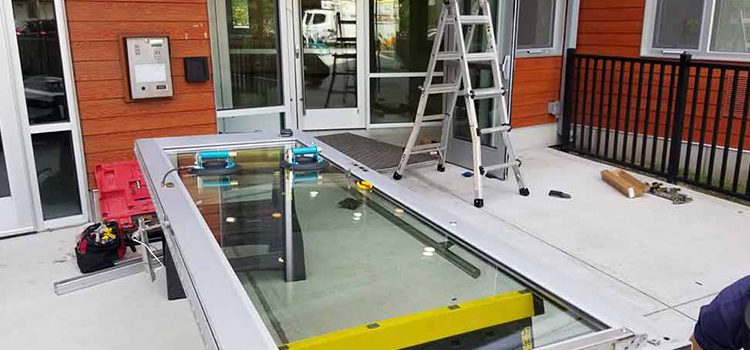 storefront door glass replacement Los Altos